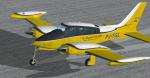 FSX Cessna 310 yellow St. Maarten air taxi PJ-TGL Textures